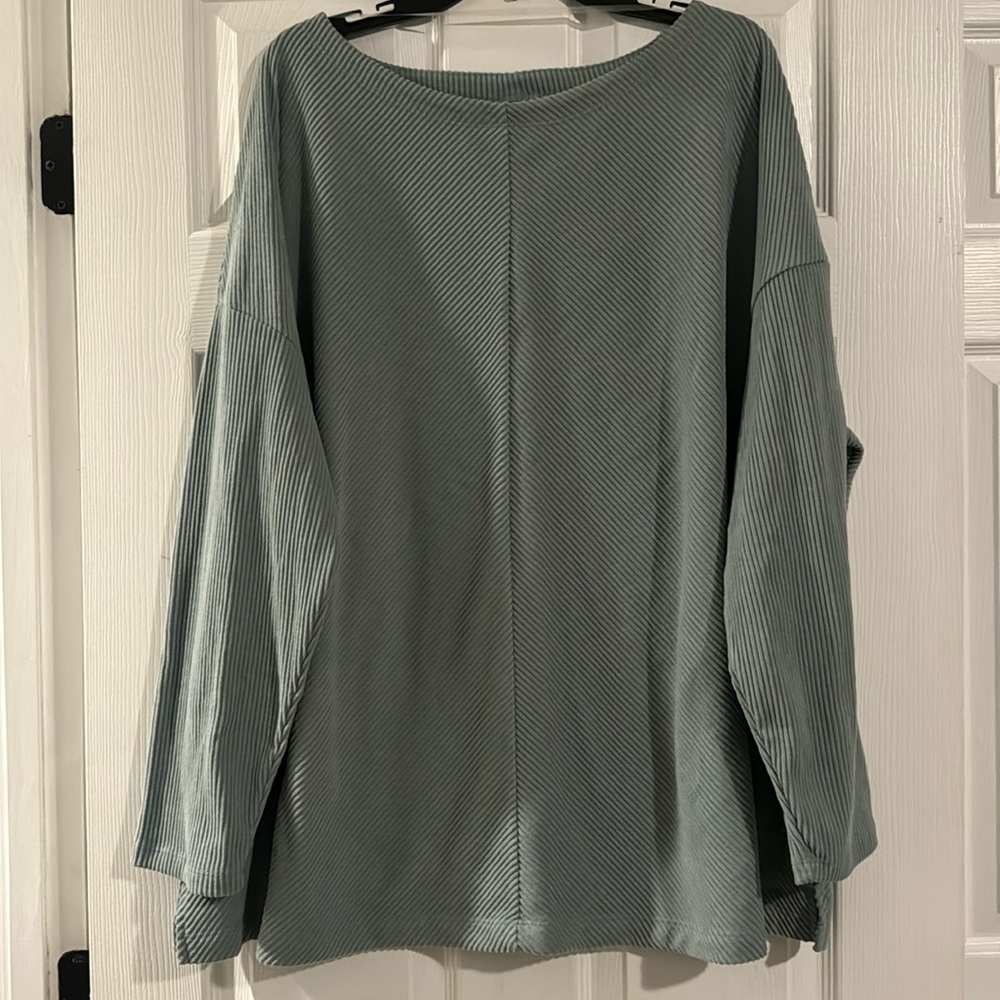 Ava and Viv 3x Ribbed Sweater
